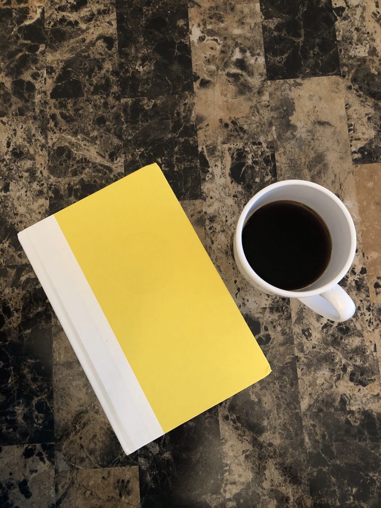 digital minimalism book and coffee