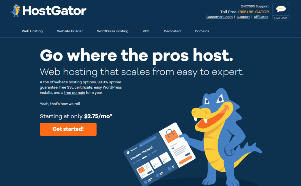 Using HostGator as your hosting service to start a money-making blog