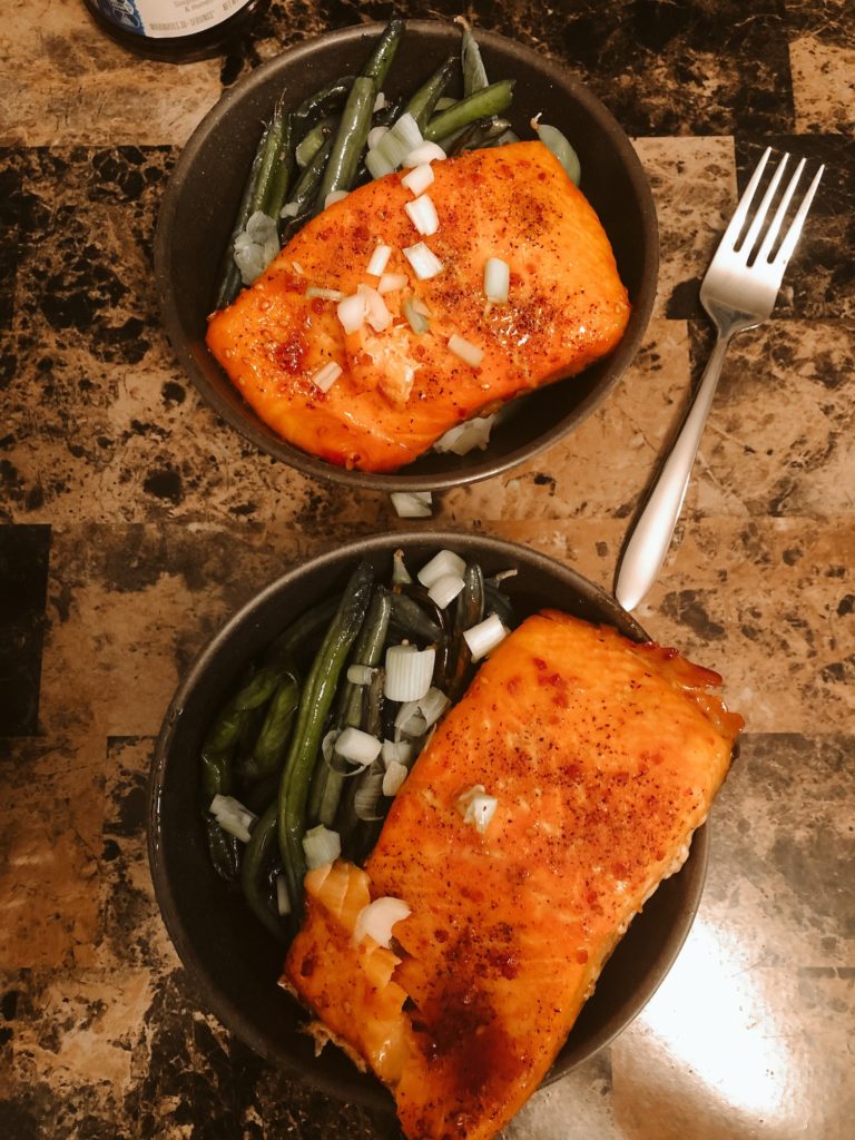 Teriyaki Baked Salmon & Veggie Bowls! (Healthy & Easy Recipe) | Vitality Vixens Healthy Lifestyle Blog
