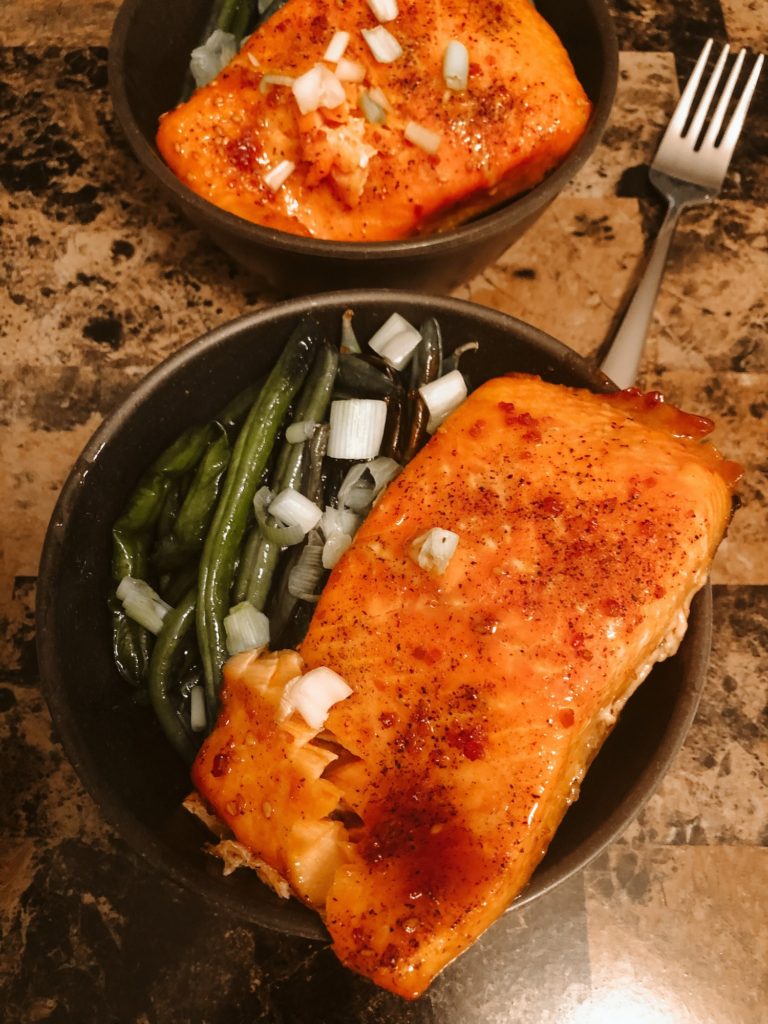 Teriyaki Baked Salmon & Veggie Bowls! (Healthy & Easy Recipe) | Vitality Vixens Healthy Lifestyle Blog