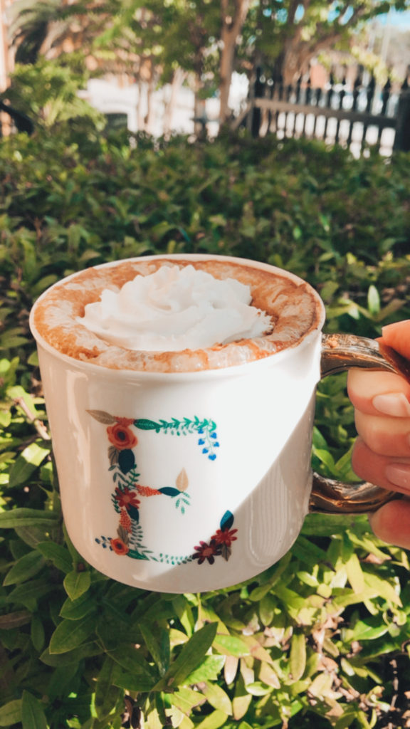A delicious holiday recipe: the dairy-free peppermint mocha! Cozy up by the fire with a big mug of this in hand. | Vitality Vixens Healthy Lifestyle Blog