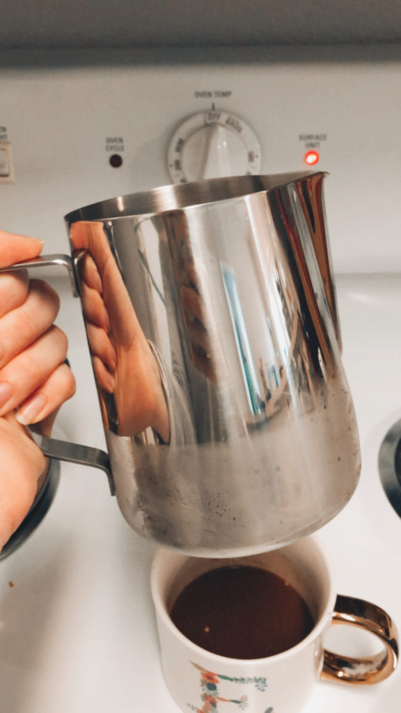 Zulay Kitchen steaming pitcher | Vitality Vixens Healthy Lifestyle Blog