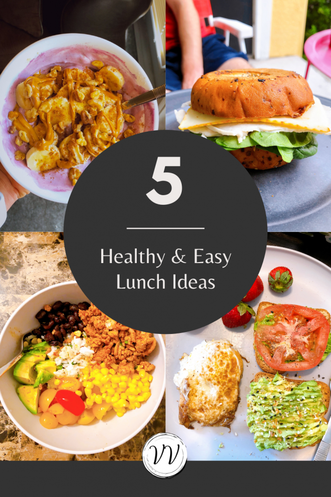 5 Easy & Healthy Lunch Ideas! (Besides Salads) - Vitality Vixens