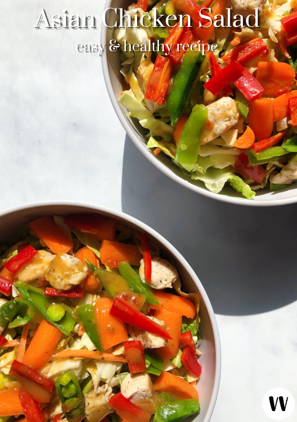 (Super Easy) Asian Chicken Salad