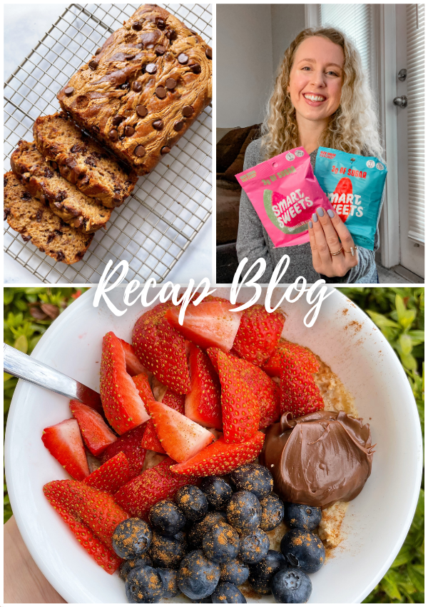 Off Week (Recap Blog) – Workouts, Baking, Smart Sweets & Self-Care Sunday