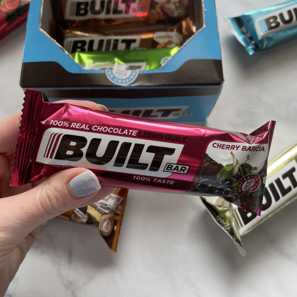 Cherry Barcia Built Bar | We're back with another *brutally* honest review! Today, we're diving deep into a full Built Bar review and testing out the top 9 flavors. | Vitality Vixens Healthy Lifestyle Blog