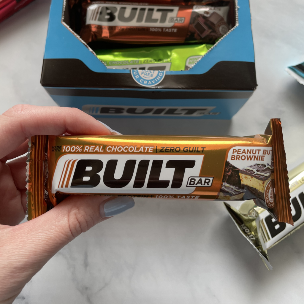 Peanut Butter Brownie | We're back with another *brutally* honest review! Today, we're diving deep into a full Built Bar review and testing out the top 9 flavors. | Vitality Vixens Healthy Lifestyle Blog