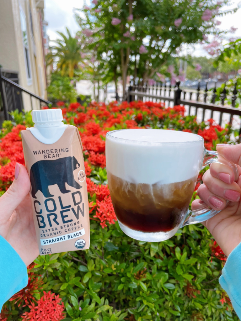 If you want a healthier version of the Starbucks classic, try out my delish healthy vanilla cold foam cold brew recipe! Dairy-free & sugar-free options. | Vitality Vixens