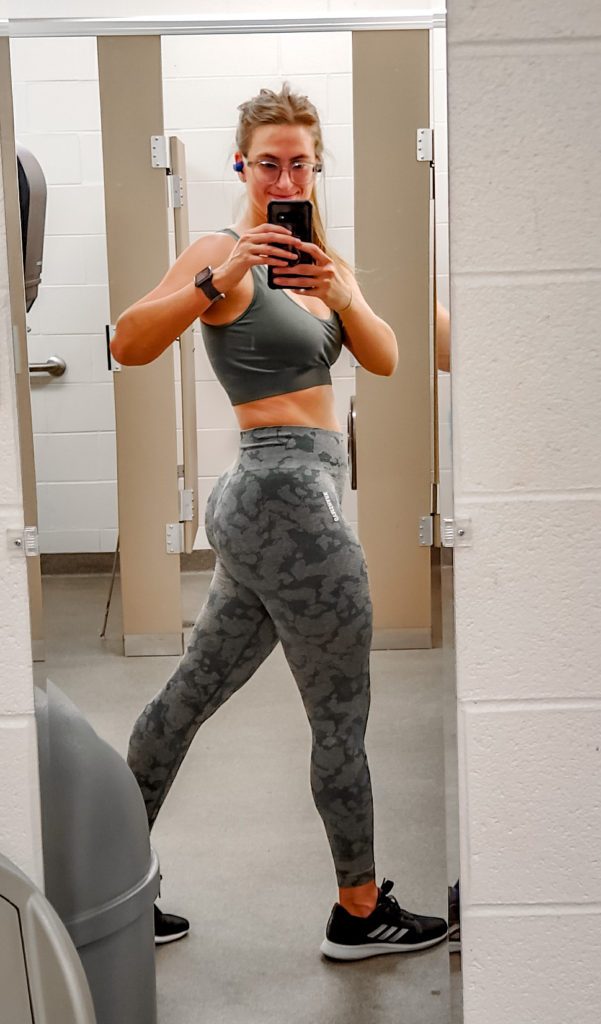 Our full HONEST opinions on Gymshark's newest collections. We dive deep in this Gymshark Camo & Ombre review - you won't want to miss it! | Vitality Vixens Healthy Lifestyle Blog