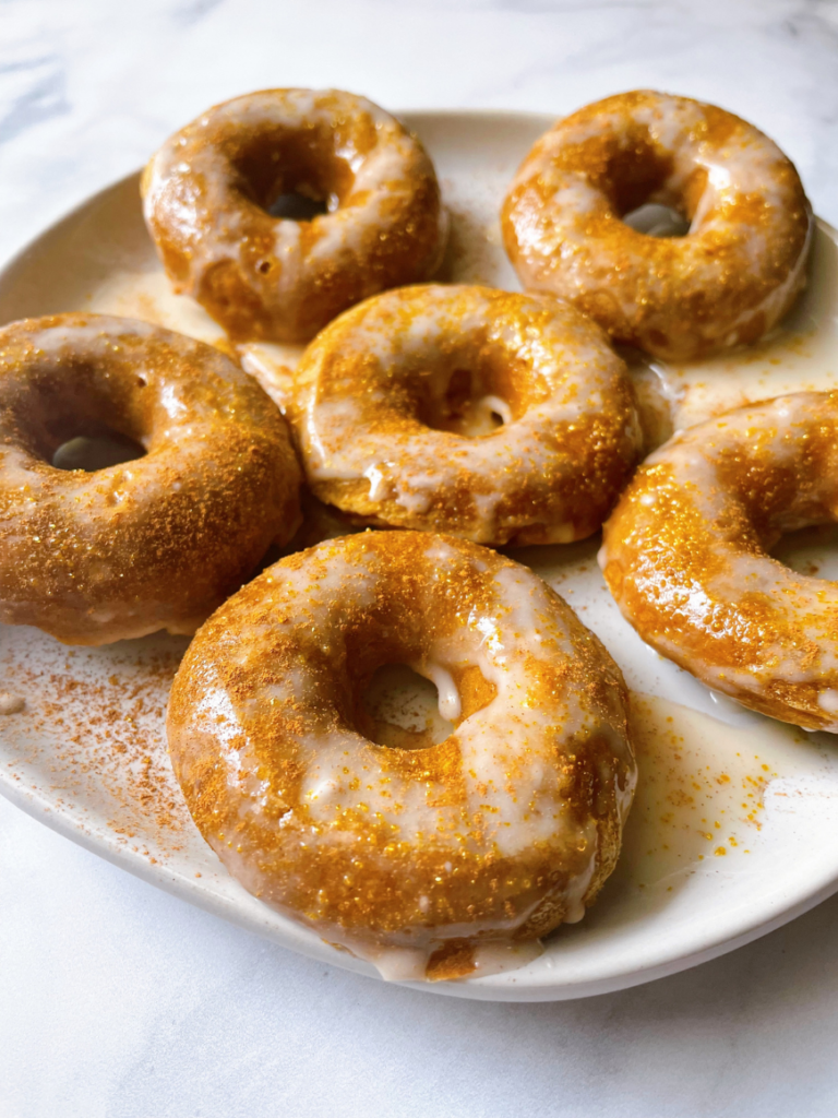 Healthy Pumpkin Spice Donuts | Gluten-Free & Dairy-Free | Vitality Vixens Healthy Lifestyle Blog