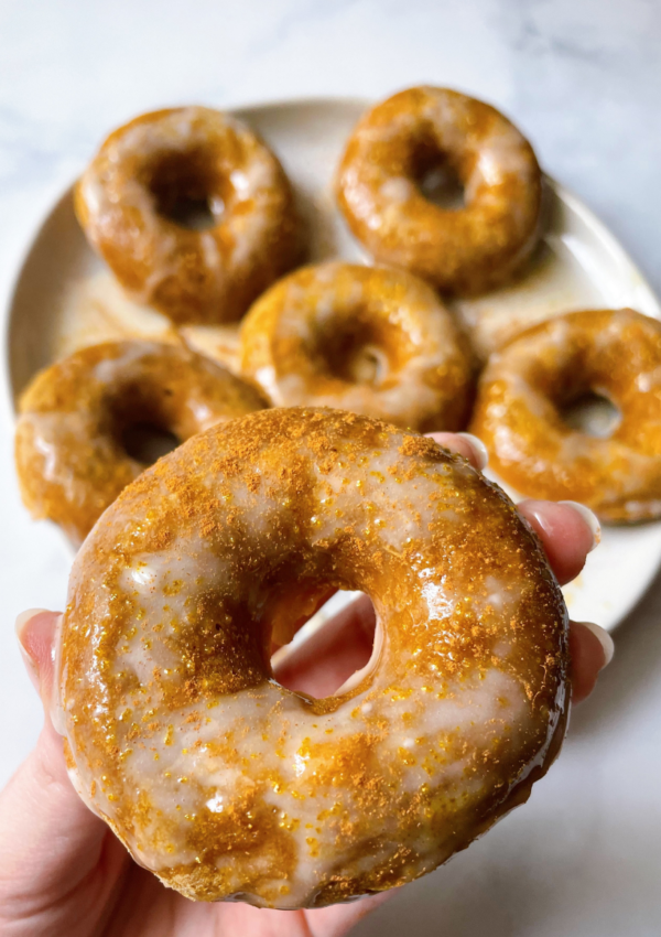 Healthy Pumpkin Spice Donuts | Gluten-Free & Dairy-Free