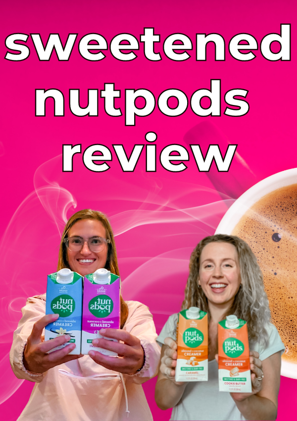 nutpods sweetened review (vegan coffee creamer)