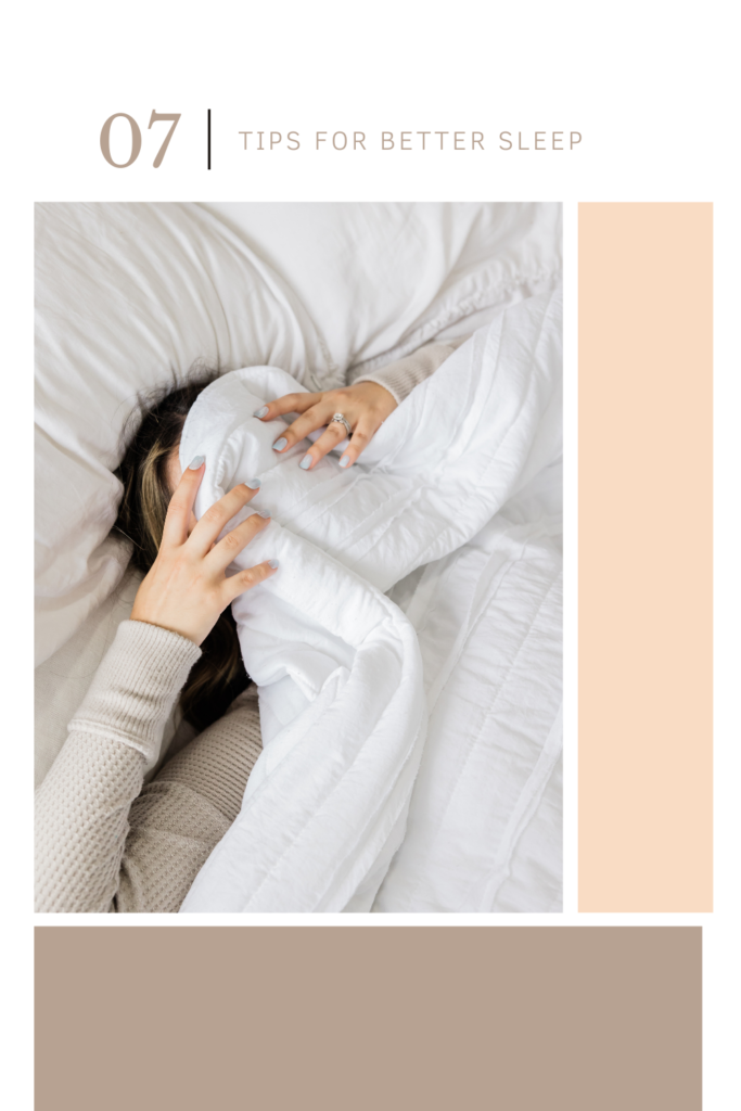 I've tried every sleep trick in the book... & most of them are BS. So I made a list of the 7 best tips to sleep better, that actually work | Vitality Vixens Healthy Lifestyle Blog