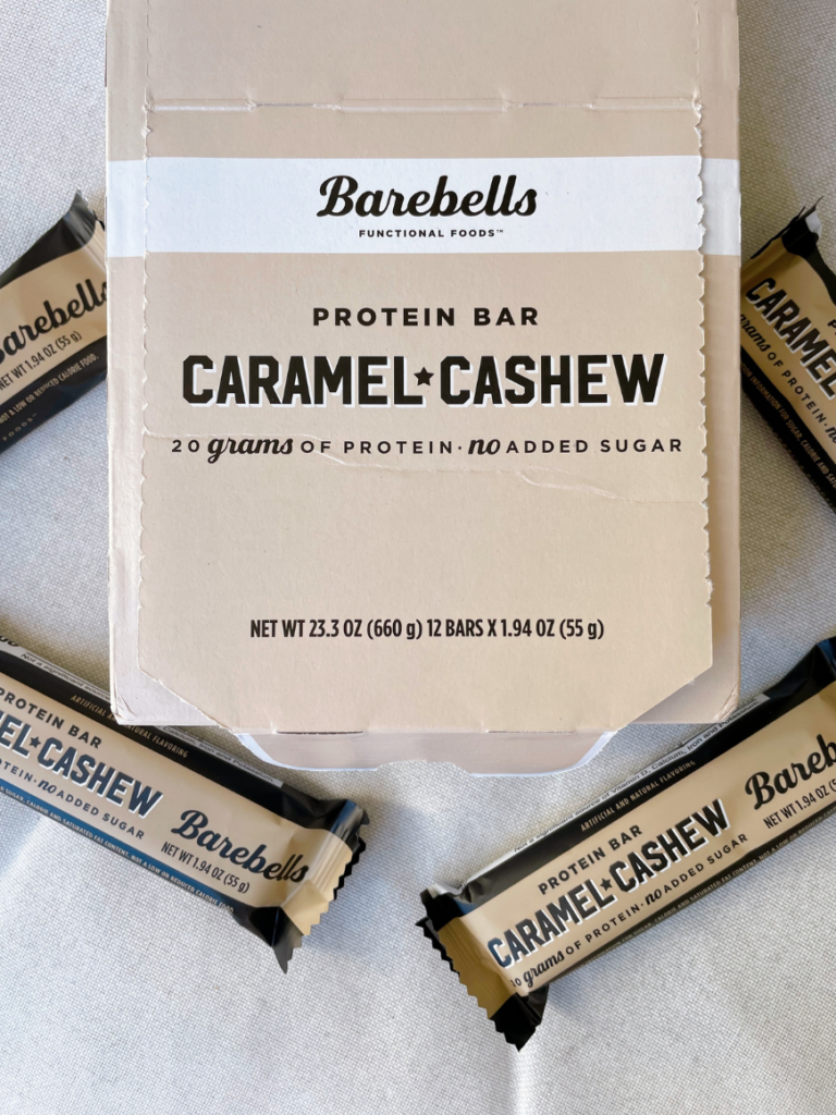 BAREBELLS PROTEIN BAR REVIEW CARAMEL CASHEW | Taking a deep dive into these protein bar flavors in this unsponsored Barebells review! Chalky or chewy? How do they compare to other protein bars? | Vitality Vixens Healthy Lifestyle Blog