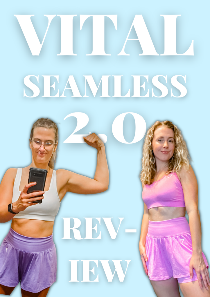 HONEST GYMSHARK VITAL SEAMLESS 2.0 REVIEW | A brutally HONEST & unsponsored review of Gymshark's Vital Seamless 2.0 leggings, sports bras, and shorts. Squat proof? Size up or down? Comfortable? | Vitality Vixens: Balancing Real Life with Health & Fitness