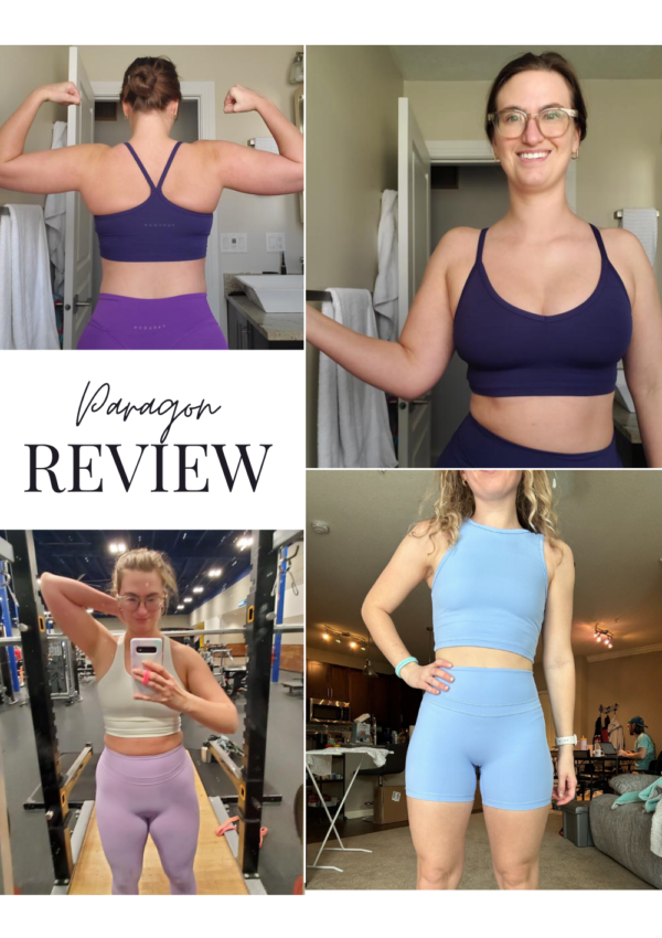 PARAGON FITWEAR REVIEW // are they flattering? roam collection 