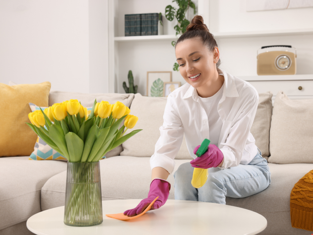 30 DAY DECLUTTER CHALLENGE (Part 2: The Living Room) | Try this for your spring cleaning or any time of year to get your apartment / home into tip top shape | Vitality Vixens Healthy Lifestyle Blog