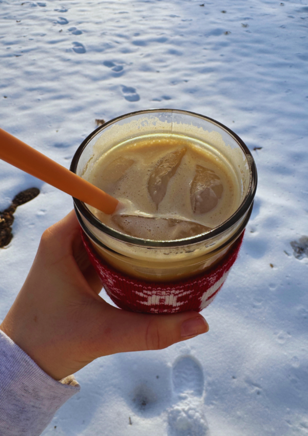 BANANA BREAD LATTE RECIPE (Hot or Iced)